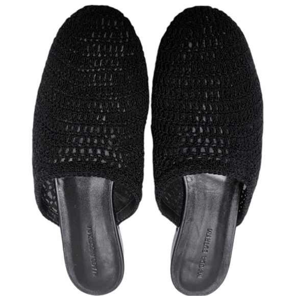 Magda Butrym Crochet Cotton Slipper Mules - Picture 2 of 11